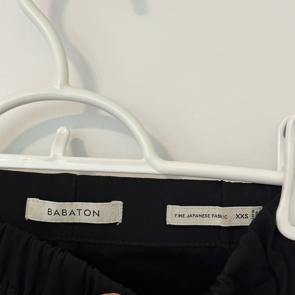 Babaton Cropped Japanese Fabric Trousers - Picture 3 of 6